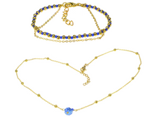 Load image into Gallery viewer, Gold ultramarine set