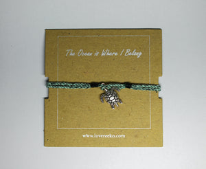 Unisex turtle bracelet